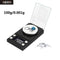 yieryi 100g/50g/20g/10g Electronic Scales 0.001 LCD Digital Scale Jewelry Medicinal Herbs Portable Lab Weight Milligram Scale
