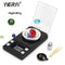yieryi 100g/50g/20g/10g Electronic Scales 0.001 LCD Digital Scale Jewelry Medicinal Herbs Portable Lab Weight Milligram Scale