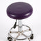 New Elastic PU Leather Round Stool Chair Cover Waterproof Pump Chair Protector Bar Beauty Salon Small Round Seat Cushion Sleeve