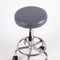 New Elastic PU Leather Round Stool Chair Cover Waterproof Pump Chair Protector Bar Beauty Salon Small Round Seat Cushion Sleeve