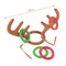Christmas Game Inflatable Reindeer Antler Hat Ring Toss Christmas Gift for Kids Navidad Natal New Year Gift Game Xmas Decor Noel