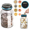1.5L Piggy Bank Counter Coin Electronic Digital LCD Counting Coin Money Saving Box For EURO Money Jar Coins Storage Box