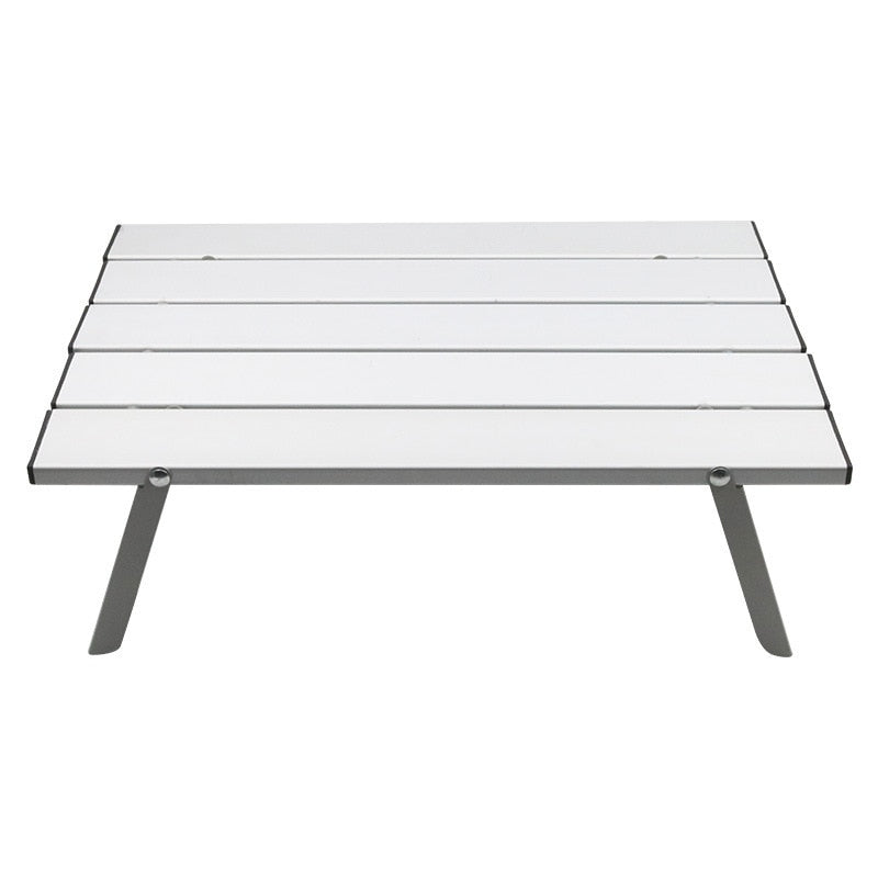 Aluminum Alloy Portable Table Outdoor Furniture Foldable Folding Camping Hiking Desk Traveling Outdoor Picnic mesa plegable