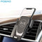 Qi Car Wireless Charger Receiver For iPhone 11 Pro XS Max X XR 8 Fast Wireless Charging Car Phone Holder For Samsung Note 10 S10