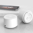 2019 Round Portable Mini Wireless Bluetooth Speaker Subwoofer Smart Voice Control Portable Bluetooth Speaker 5.0