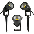 New Style COB Garden Lawn Lamp Light 220V 110V 12V Outdoor LED Spike Light 3W 5W Path Landscape Waterproof Spot Bulbs
