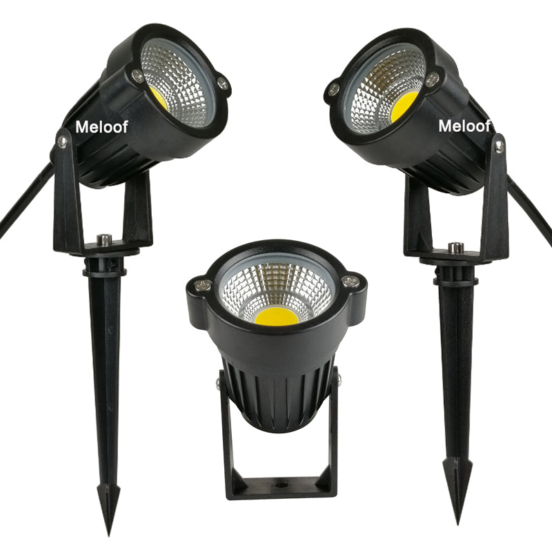 New Style COB Garden Lawn Lamp Light 220V 110V 12V Outdoor LED Spike Light 3W 5W Path Landscape Waterproof Spot Bulbs