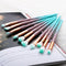 FLD 20Pcs Professional Eyelash Makeup Brushes Set Eye Shadow Brush Eyebrow Brush Foundation Mascara Brushes Cosmetic Tools Kits
