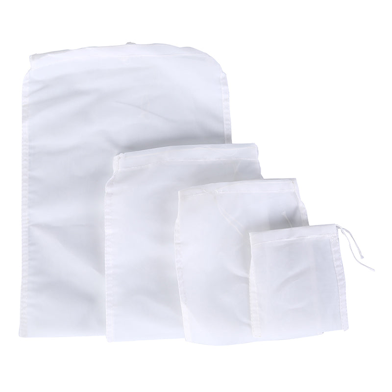 1Pc Fine Nylon Mesh Food Strainer & Cheese Maker Reusable Commercial Food Grade Coffee Tea Filter Nut Milk Bag