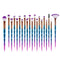 20Pcs Diamond Makeup Brushes Set Beauty Make Up Brush Tool Cosmetic Powder Foundation Blending Eye Shadow Eyebrow Eyelash Brush