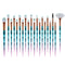 20Pcs Diamond Makeup Brushes Set Beauty Make Up Brush Tool Cosmetic Powder Foundation Blending Eye Shadow Eyebrow Eyelash Brush