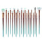 20Pcs Diamond Makeup Brushes Set Beauty Make Up Brush Tool Cosmetic Powder Foundation Blending Eye Shadow Eyebrow Eyelash Brush