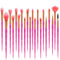 20Pcs Diamond Makeup Brushes Set Beauty Make Up Brush Tool Cosmetic Powder Foundation Blending Eye Shadow Eyebrow Eyelash Brush