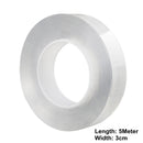 1/3/5/10M 1MM Nano Magic Tape Double Sided Tape Transparent No Trace Acrylic Waterproof Adhesive Tape Cleanable Free Shipping