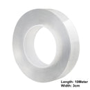 1/3/5/10M 1MM Nano Magic Tape Double Sided Tape Transparent No Trace Acrylic Waterproof Adhesive Tape Cleanable Free Shipping