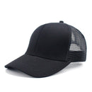 Ponytail Baseball Cap Women Messy Bun Baseball Hat Snapback Camouflage Mesh Cap Spring and Summer Camo Outdoor Hat30