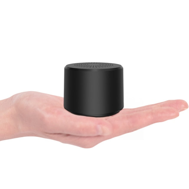 2019 Round Portable Mini Wireless Bluetooth Speaker Subwoofer Smart Voice Control Portable Bluetooth Speaker 5.0