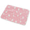 Dog Pad Three-layer Waterproof PVC Diapers Blanket Cute Pattern Water Absorption Pet Cat Urine Mat Reusable Pee Mattress Cushion