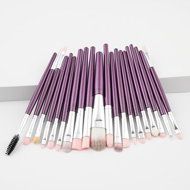 New Makeup Brushes Set Eye Shadow Foundation Powder Eyeliner Eyelash Lip Make Up Brush Cosmetic Beauty Makeup brush Tool Kit Hot