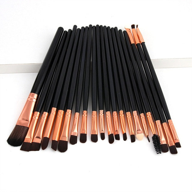 New Makeup Brushes Set Eye Shadow Foundation Powder Eyeliner Eyelash Lip Make Up Brush Cosmetic Beauty Makeup brush Tool Kit Hot