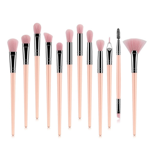 New Makeup Brushes Set Eye Shadow Foundation Powder Eyeliner Eyelash Lip Make Up Brush Cosmetic Beauty Makeup brush Tool Kit Hot