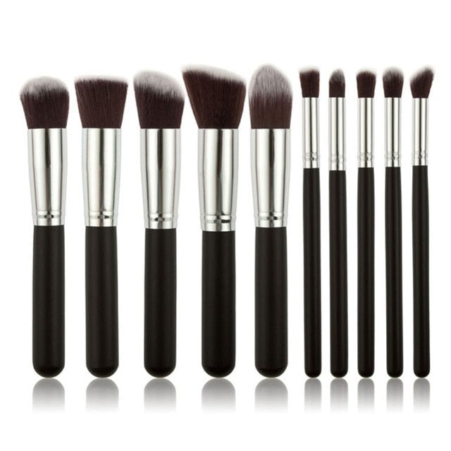 New Makeup Brushes Set Eye Shadow Foundation Powder Eyeliner Eyelash Lip Make Up Brush Cosmetic Beauty Makeup brush Tool Kit Hot