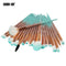 MAANGE 20Pcs Diamond Makeup Brushes Set Powder Foundation Blush Blending Eye shadow Lip Cosmetic Beauty Make Up Brush Tool Kit